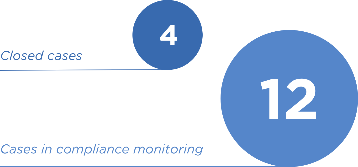 vector graphics for compliance cases data