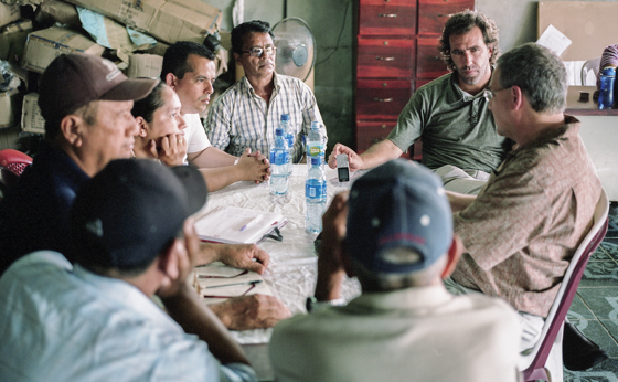 People in a meeting
