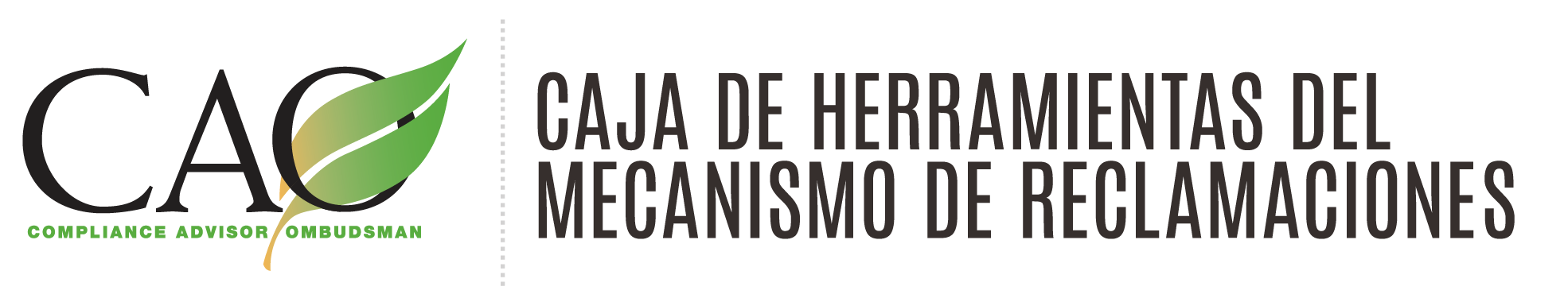 Caja de herramientas del mecanismo de reclamación