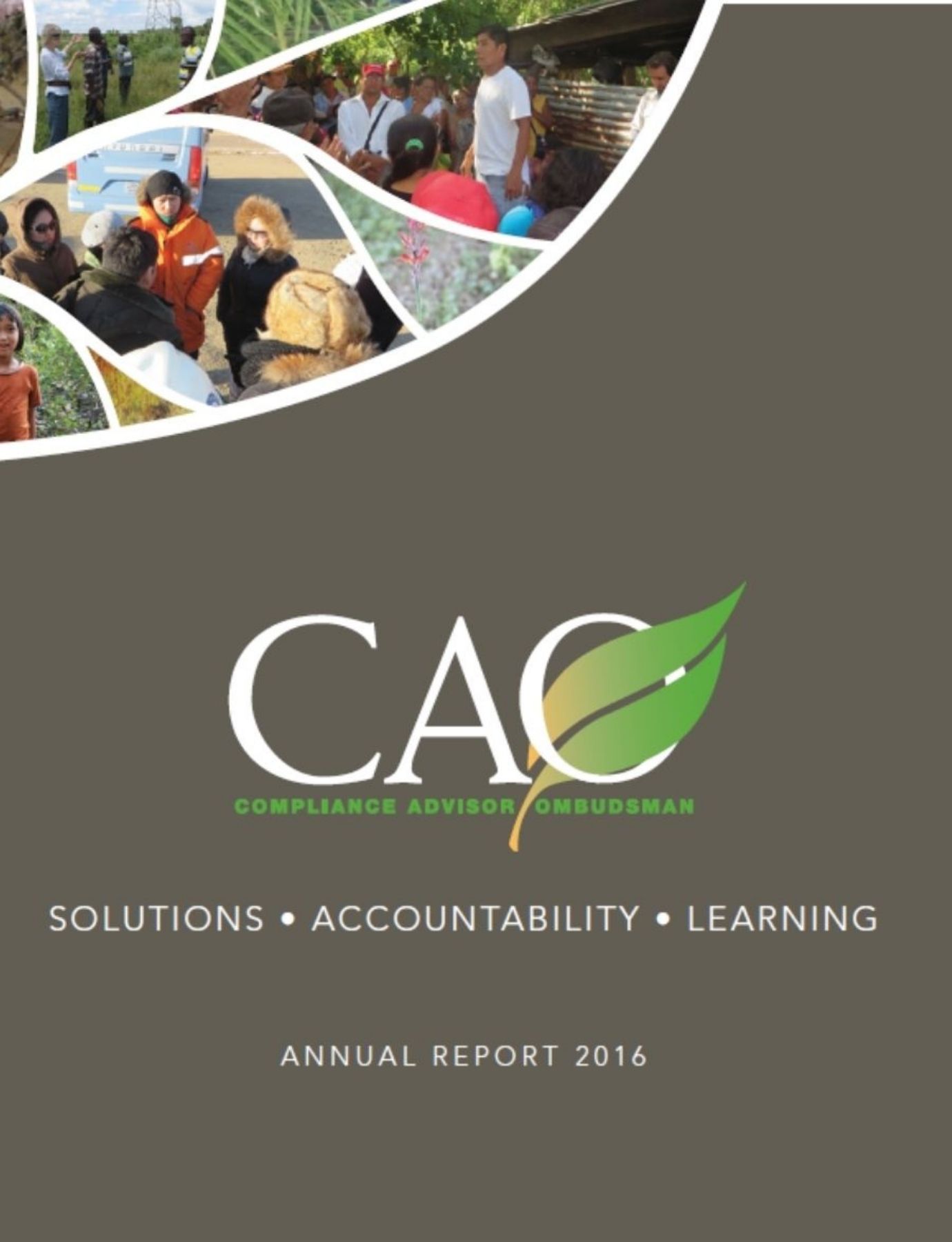 CAO 2016 Annual Report Cover