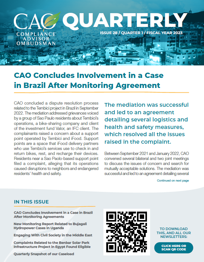 CAO Quarterly Issue 28 - Image