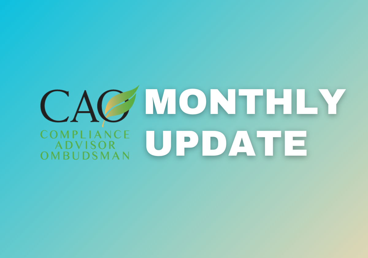 Monthly Case Update