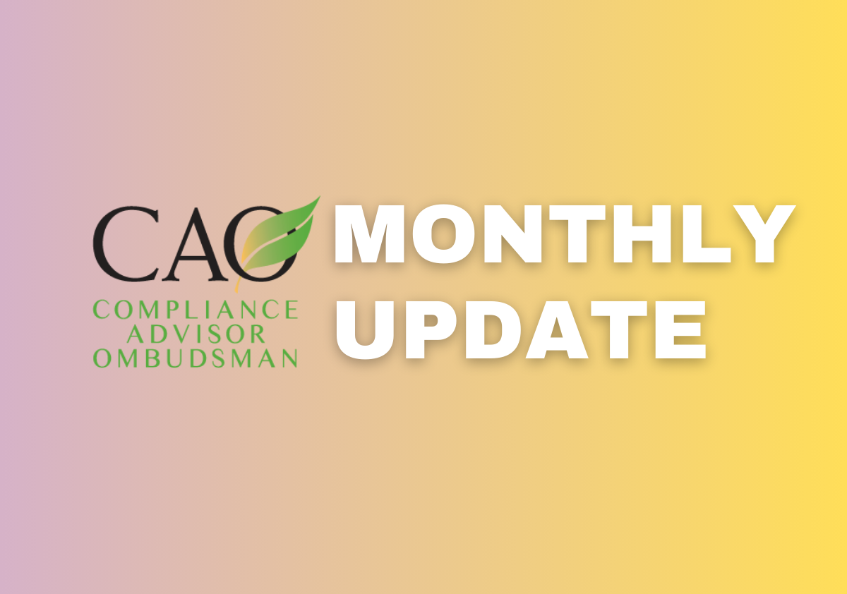 Monthly Case Update