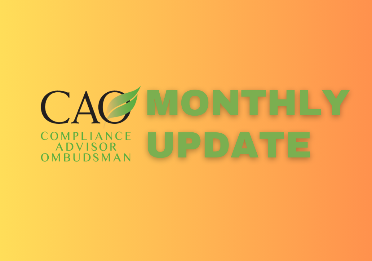 Monthly Case Update