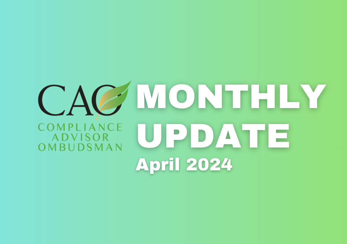 Monthly Case Update
