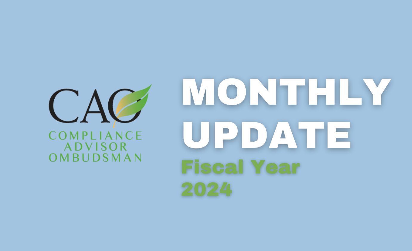 Monthly Case Update