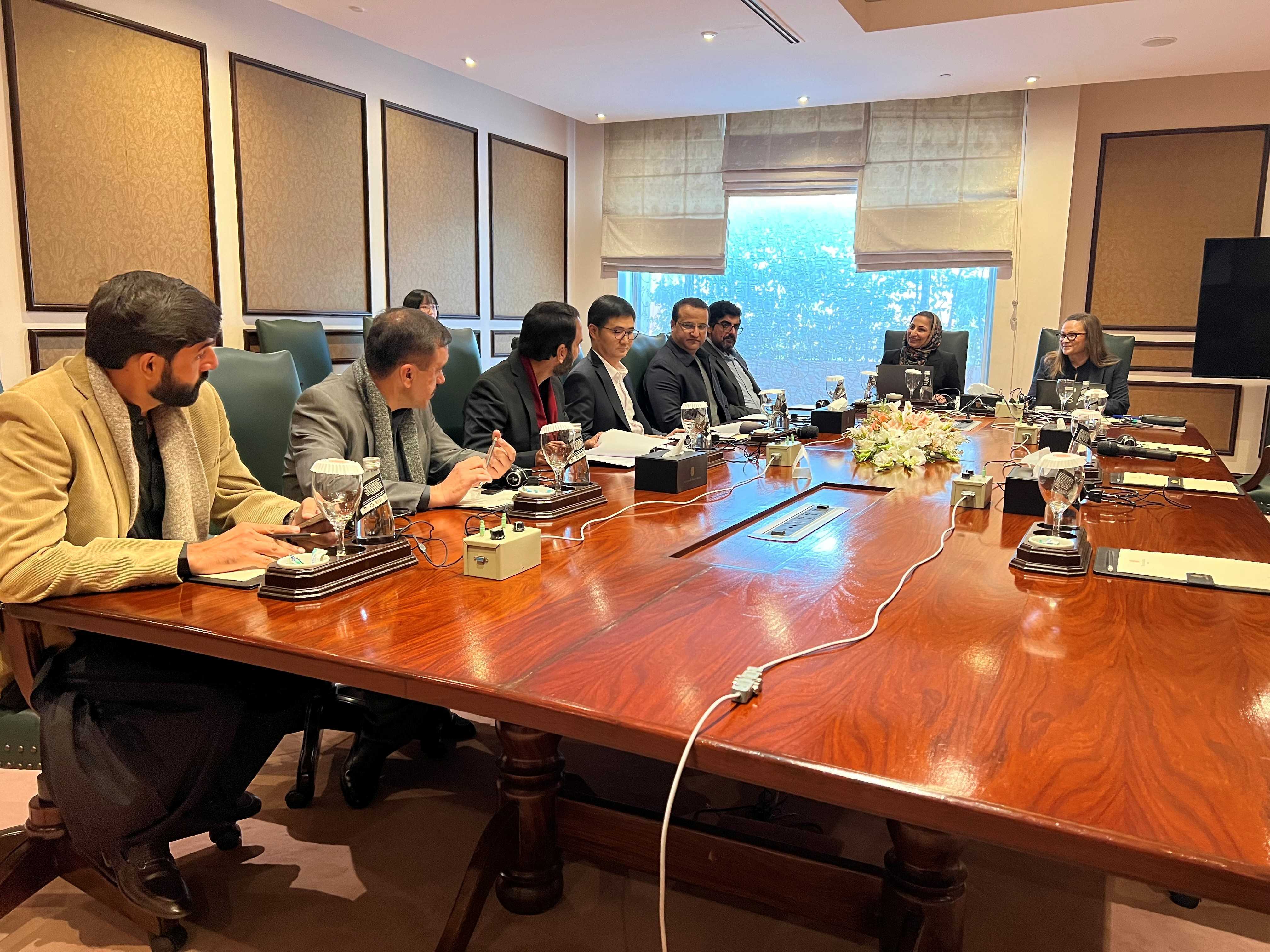 Signing of a dispute resolution agreement for a case in Pakistan