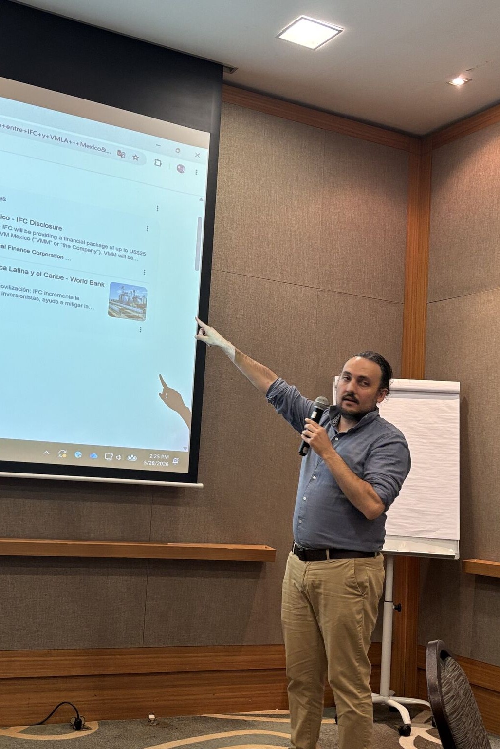 Esteban Tovar, Presenting Eligibility 
