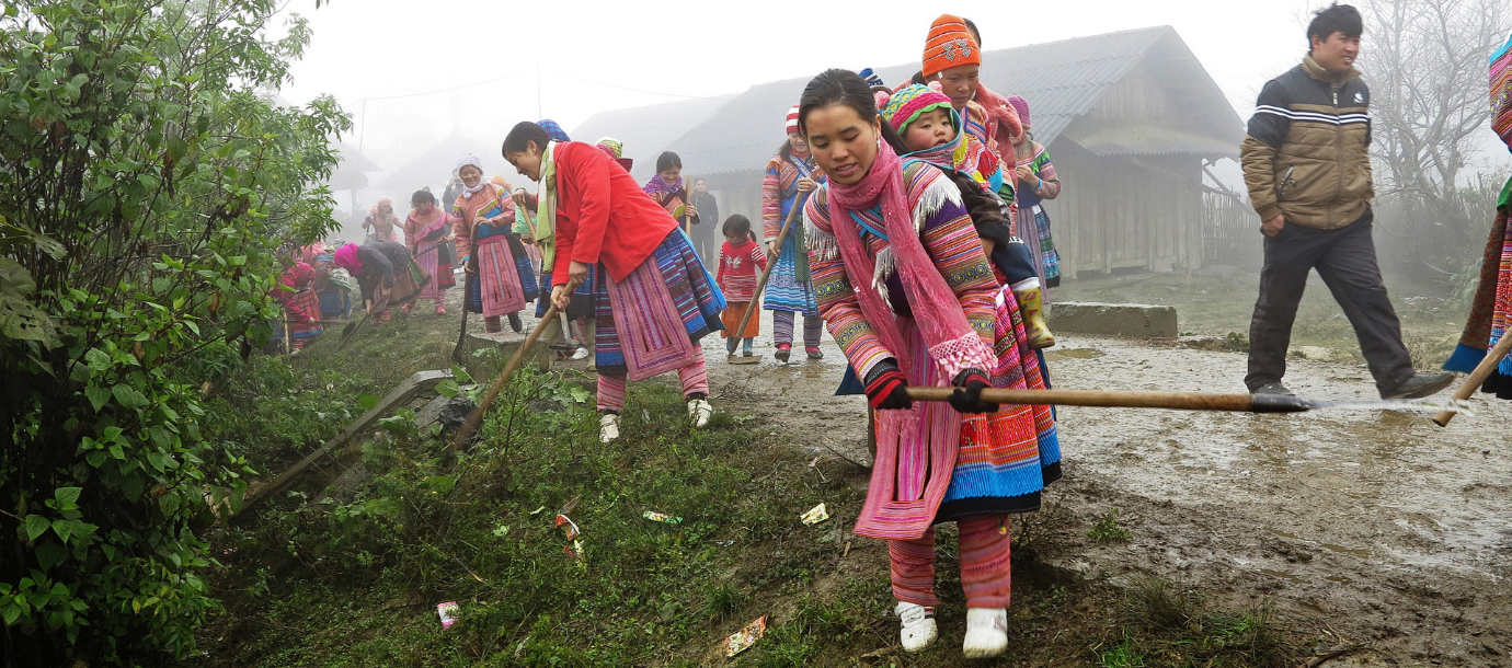 Roads constructions in Lao Cai Province, Vietnam. Photo Ngan Hon Nguyen/World Bank