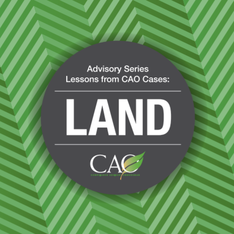 Advisory Series- Lessons from CAO Cases - Land