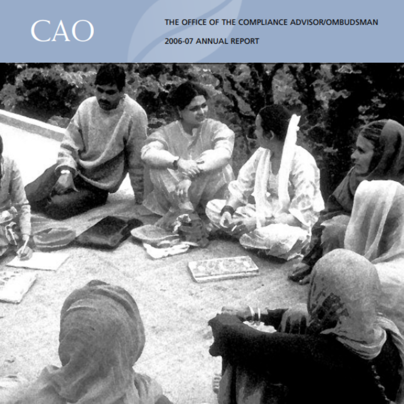 CAO 2007 Annual Report Cover