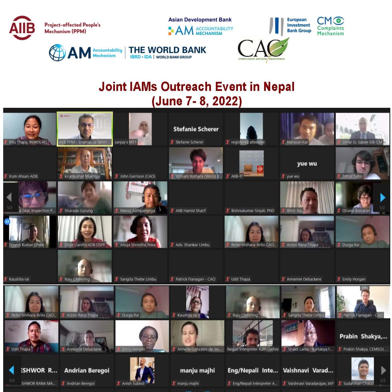 Photo - Joint IAMs Outreach Event in Nepal -15.06.2022