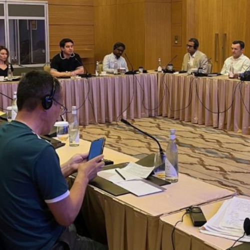 Meeting in Uzbekistan