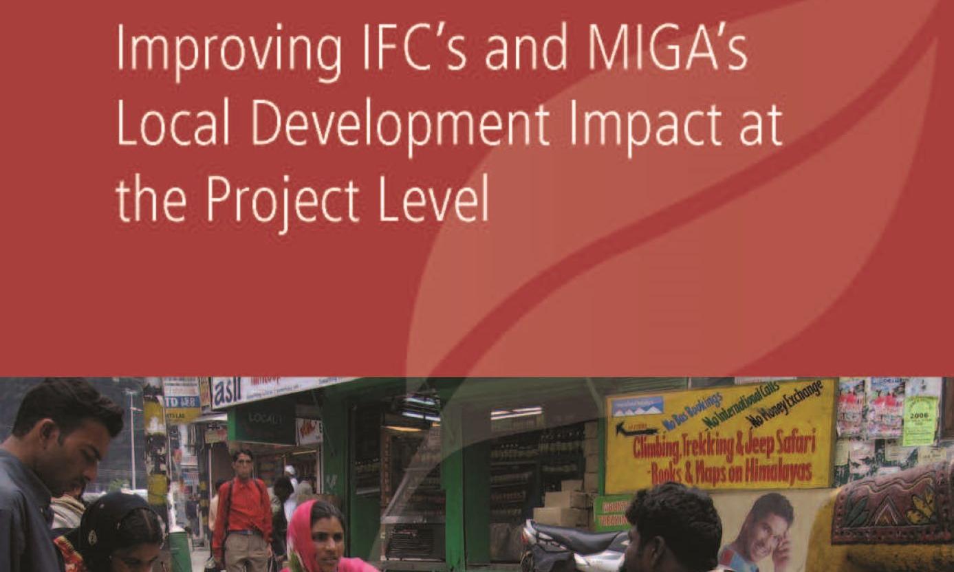 Advisory Note - IFC and MIGA Local Dev. Impact