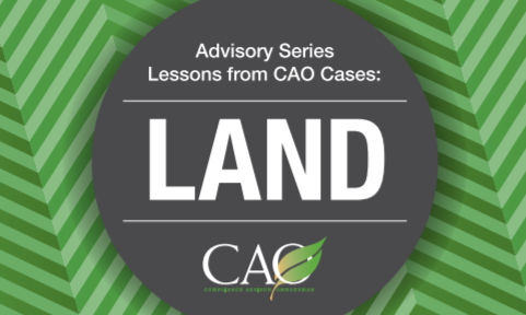 Advisory Series- Lessons from CAO Cases - Land