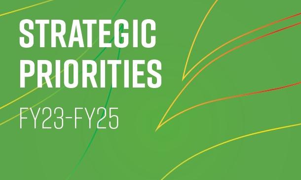 CAO Strategic Priorities for Fiscal Years (FY) 2023 to 2025 - Cover Image
