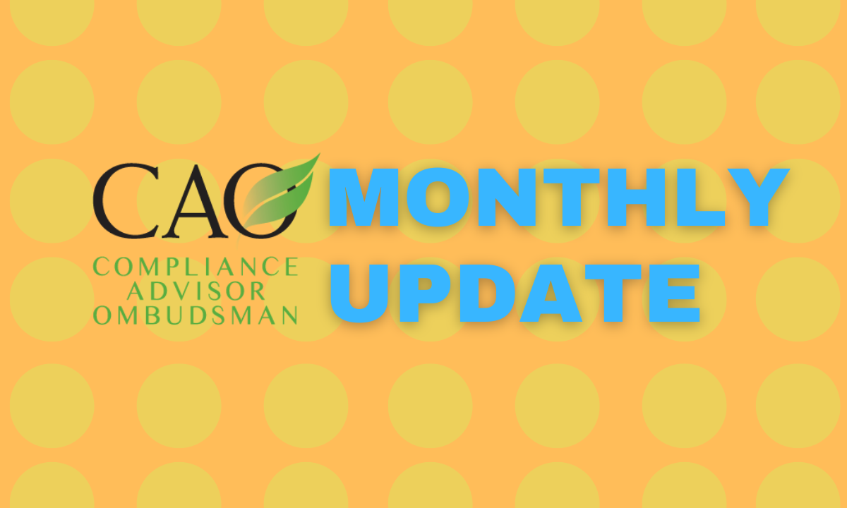 CAO Monthly Update Banner