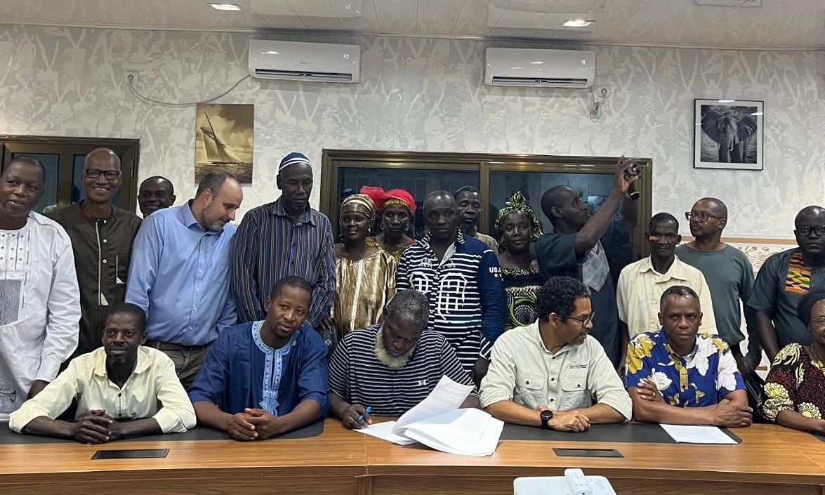 Signing of the agreement